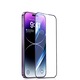 Folie protectie telefon, Pentru iPhone 11, sticla securizata HD, rezistenta la socuri, instalare usoara, margine neagra