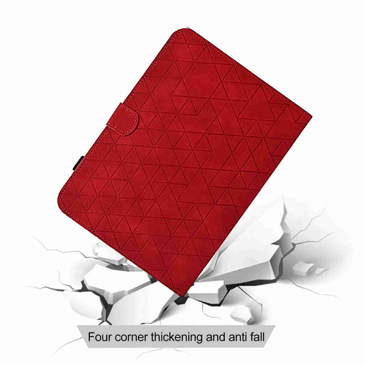 Husa tableta compatibila cu iPad Pro 11, TPU Smart Leather, Rosu