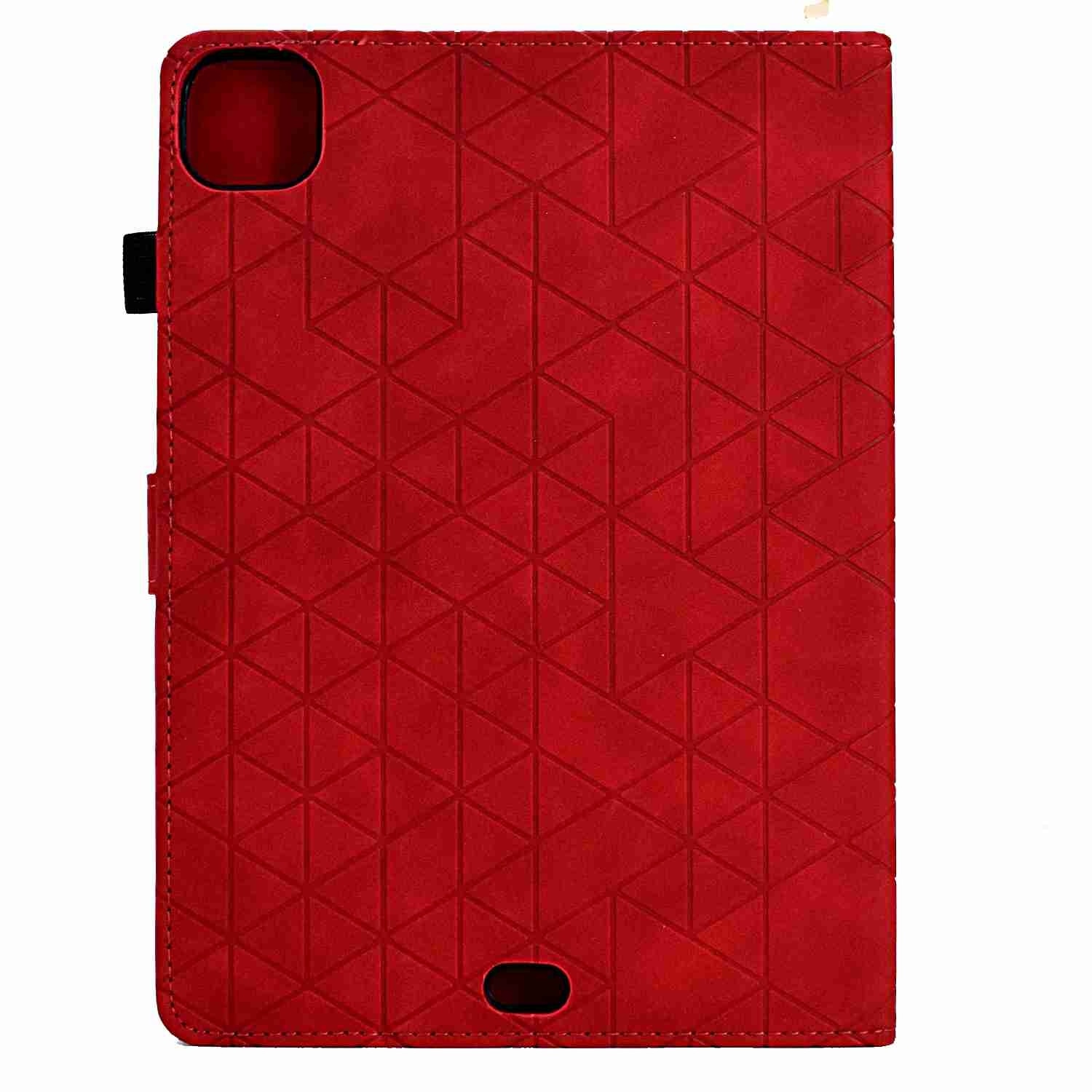 Husa tableta compatibila cu iPad Pro 11, TPU Smart Leather, Rosu
