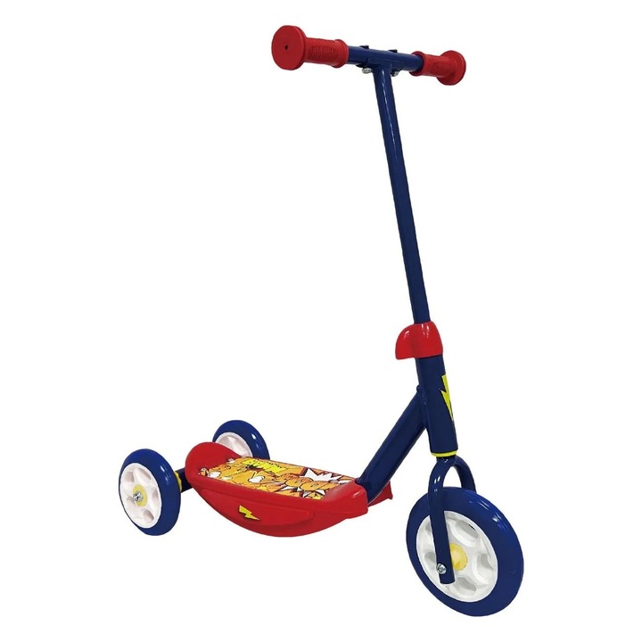 Rosie Bleu roller, kék, elegáns kivitel, csendes kerekek, tartós váz, ideális gyerekeknek és felnőtteknek, könnyű és hordozható