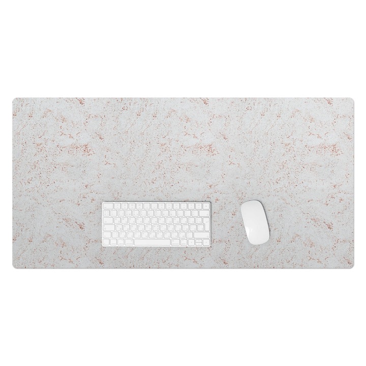 Mapa birou, Wallfluent, Textura delicata, Cremos, 100x50 cm, 010250300020100033506