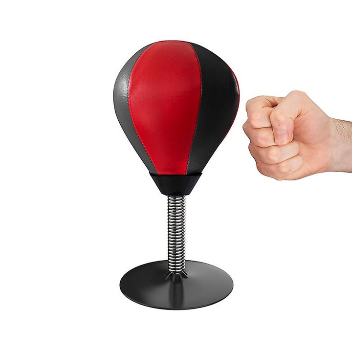 Sac de box de birou, greutate mare, set cu pompa, alb