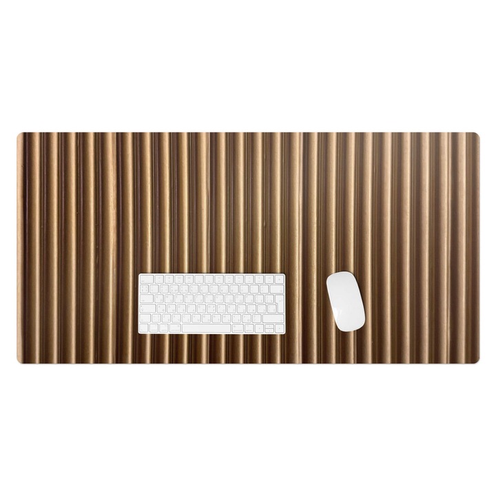 Mapa birou, Wallfluent, Dungi metalice, Maro, 100x50 cm, 010250300020100282541