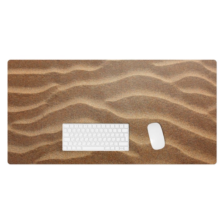 könyökalátét, Wallfluent, Hullámzó homok minták, Bézs, 100x50 cm, 010250300020100282636