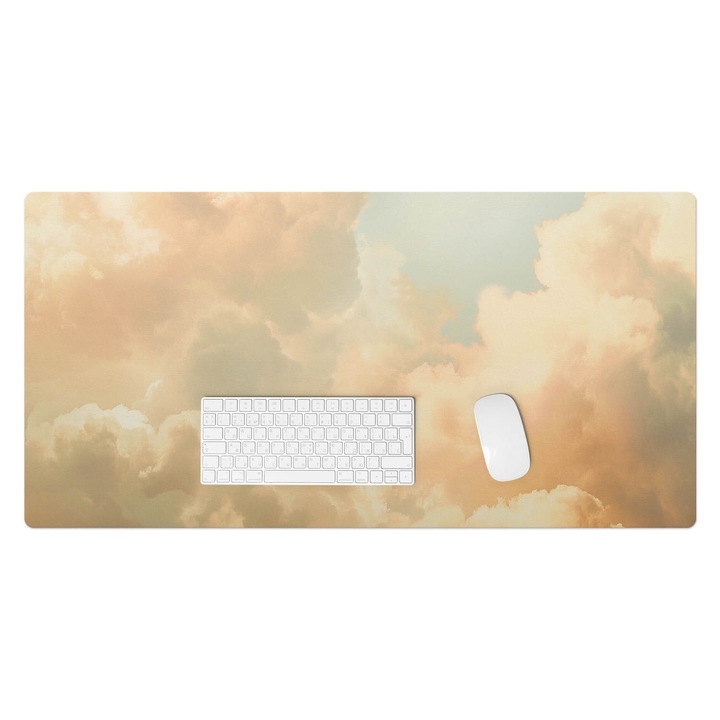 Mapa birou, Wallfluent, Nori pastel, Bej, 100x50 cm, 010250300020100282738