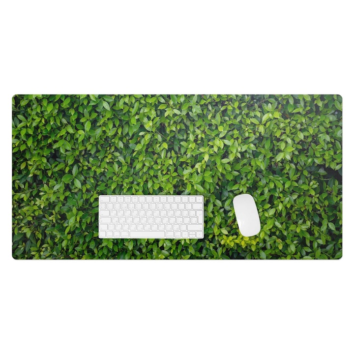 Mapa birou, Wallfluent, Perete verde de frunze, Verde, 100x50 cm, 010250300020100282851