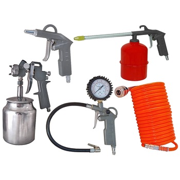 Set de accesorii aer comprimat PANSAM 5 buc Set de accesorii aer comprimat PANSAM 5 buc
