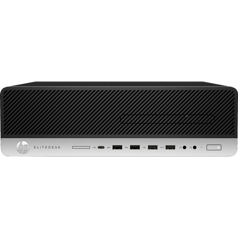 Sistem Desktop PC HP EliteDesk 800 G3 SSF cu procesor Intel® Core