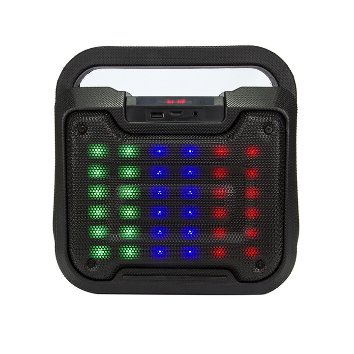 Преносима тонколона Smart Technolоgy B-18, Bluetooth, USB-SD вход, Караоке функция, Цветомузика, Ударо и влагозащитена