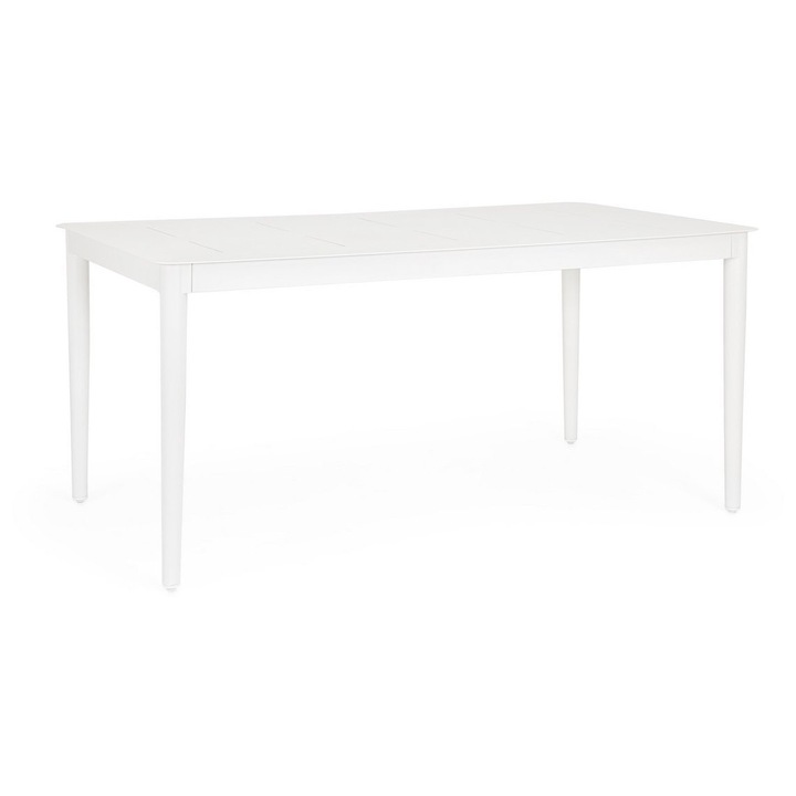 Masa aluminiu alb Nebula 160x90x75 cm