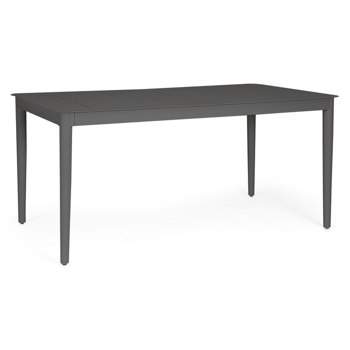 Masa aluminiu gri antracit Nebula 160x90x75 cm