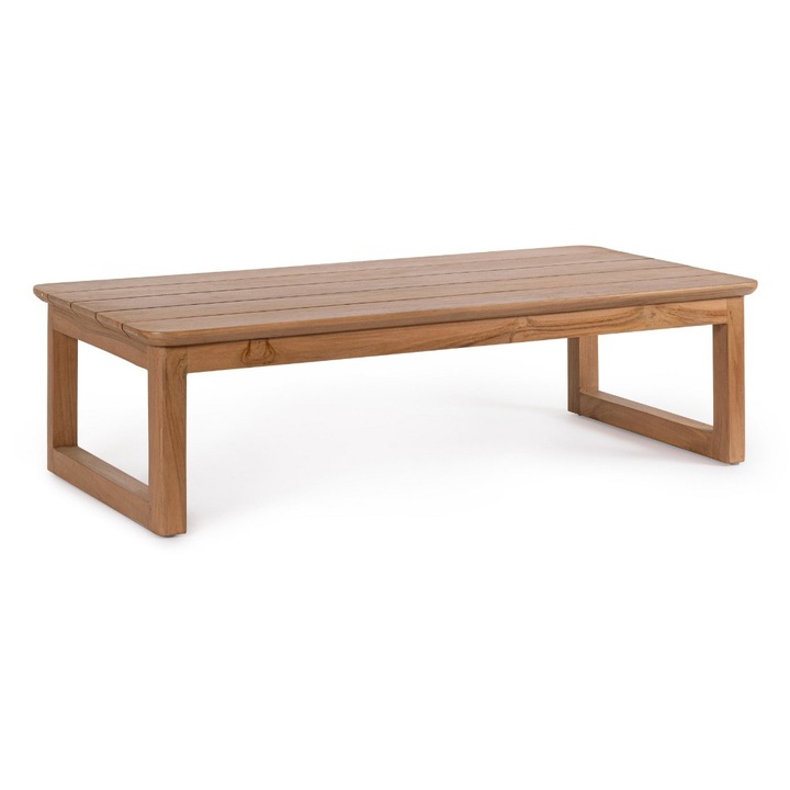 Маса за кафе от масивно тиково дърво Evora 122x60x35h