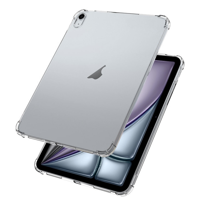Husa tableta compatibila cu iPad Air 11, Shockproof, Protectie completa, Transparent