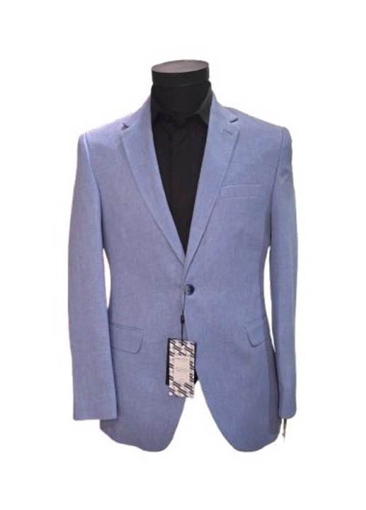 Sacou Slim Fit A-515, Albastru prafuit
