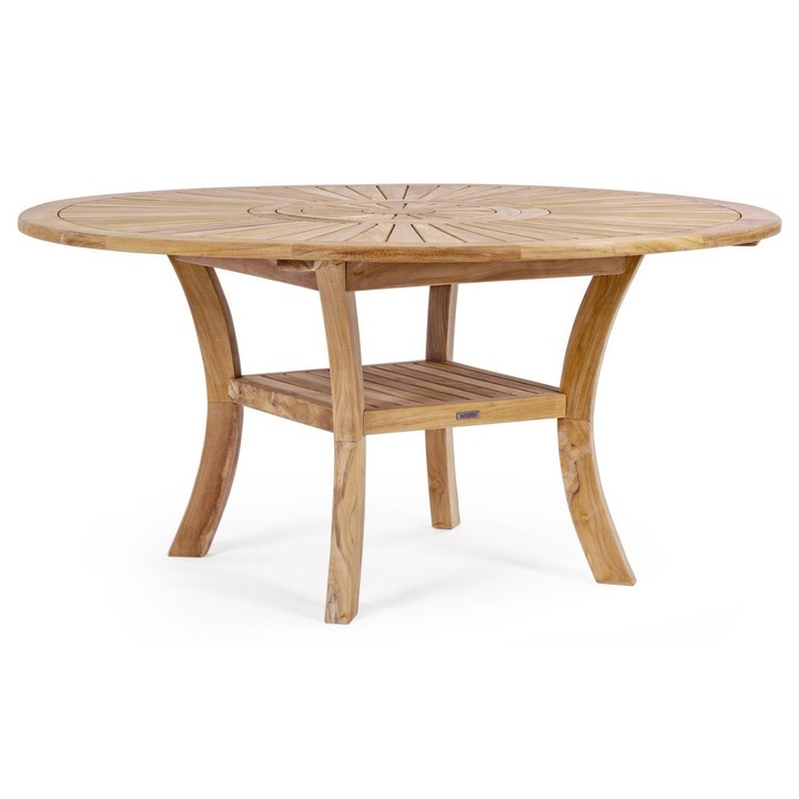 Дървена маса Мериленд 155x76 см, Кафява