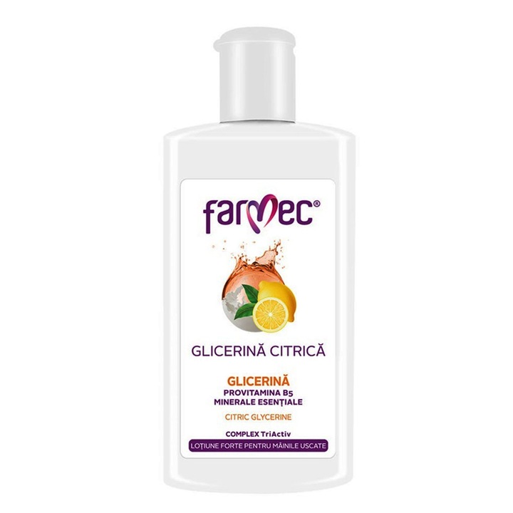 Pachet 3 X Glicerina Farmec Citrica 150ml