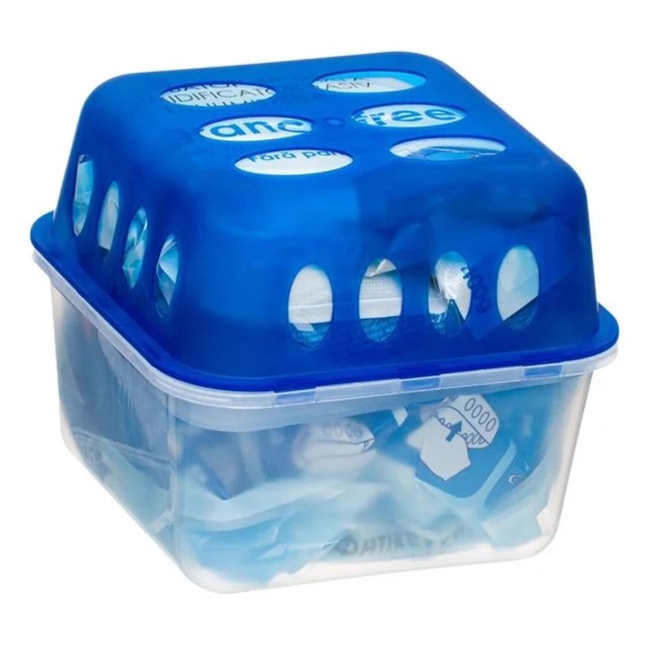Dezumidificator, 12L/zi, afisaj inteligent, silentios, rezervor de 3, 2L, alb