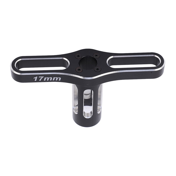 Cheie pentru roti de metal 17 mm, piulite hexagonale, pentru piese de schimb pentru masini RC 1/10 1/8 off Road