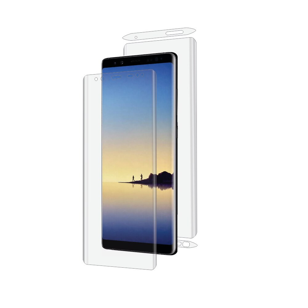 Folie Smart Protection Samsung Galaxy Note 8 Fullbody,protectie completa ecran,spate si laterale+Smart Spray®,Smart Squeegee® si microfibra incluse