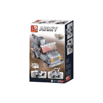 Blocuri de constructie, Seria Portavioanelor, Lansator de rachete 3in1, Sluban Blocuri de constructie, Seria Portavioanelor, Lansator de rachete 3in1, Sluban