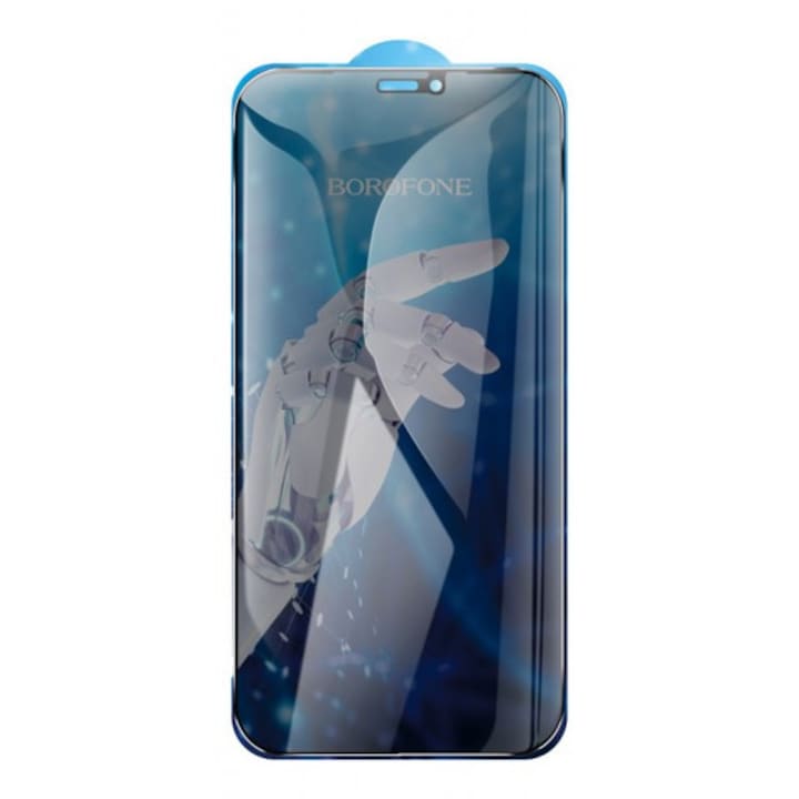 Folie Sticla Securizata Full Cover Upzz Borofone Diamond Armor Anti-Spy, Compatibila Cu iPhone 16e, Privacy, BF7