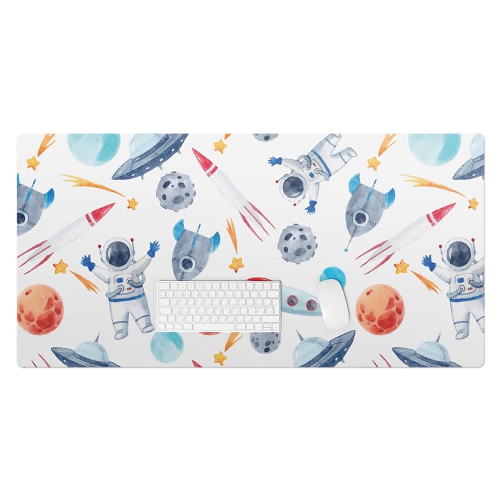 Mapa de birou, Wallfluent, Model cosmic, Multicolor, 120x60 cm, 010250300030100011660