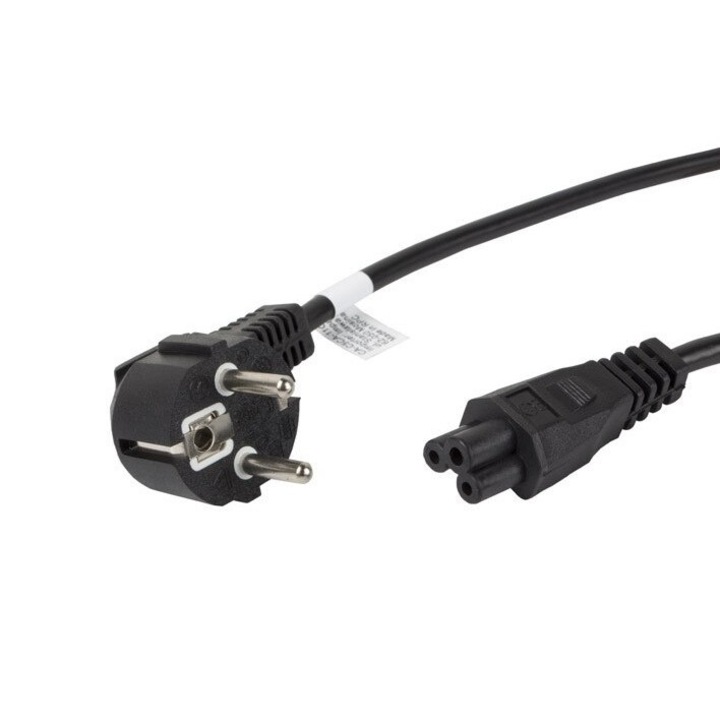 Cablu de alimentare, Lanberg, 1.8m, 2.5A, negru