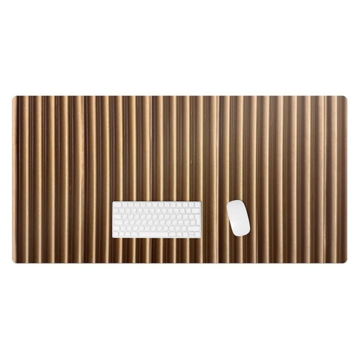 Mapa birou, Wallfluent, Dungi metalice, Maro, 120x60 cm, 010250300030100282541