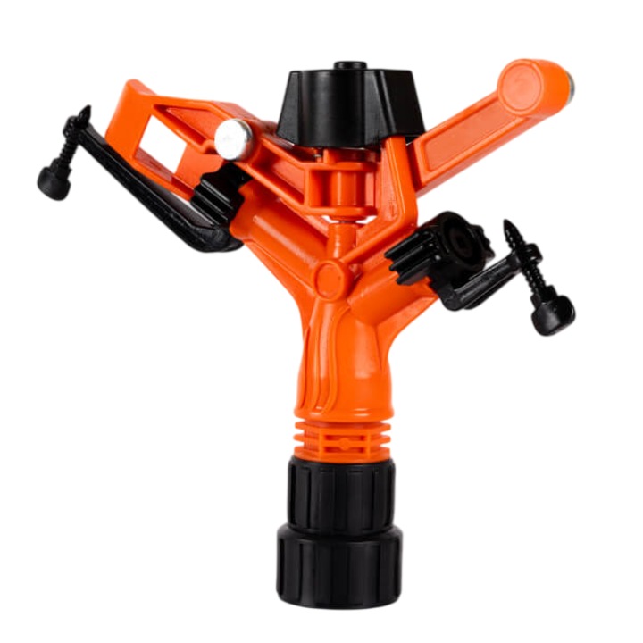 Aspersor, Plastic, Lider, MX250, Raza udare 8m, Dispersie prin bataie, 1", Portocaliu