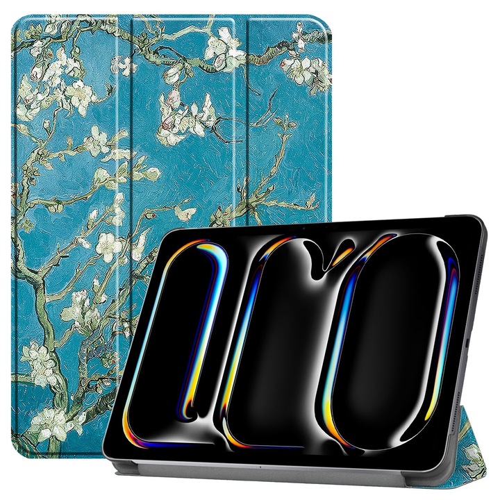Husa tableta compatibila cu iPad Pro 11, Auto Sleep/Wake, Suport reglabil, Piele ecologica