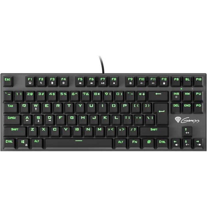 Tastatura mecanica gaming Genesis Thor 300 TKL, Green light