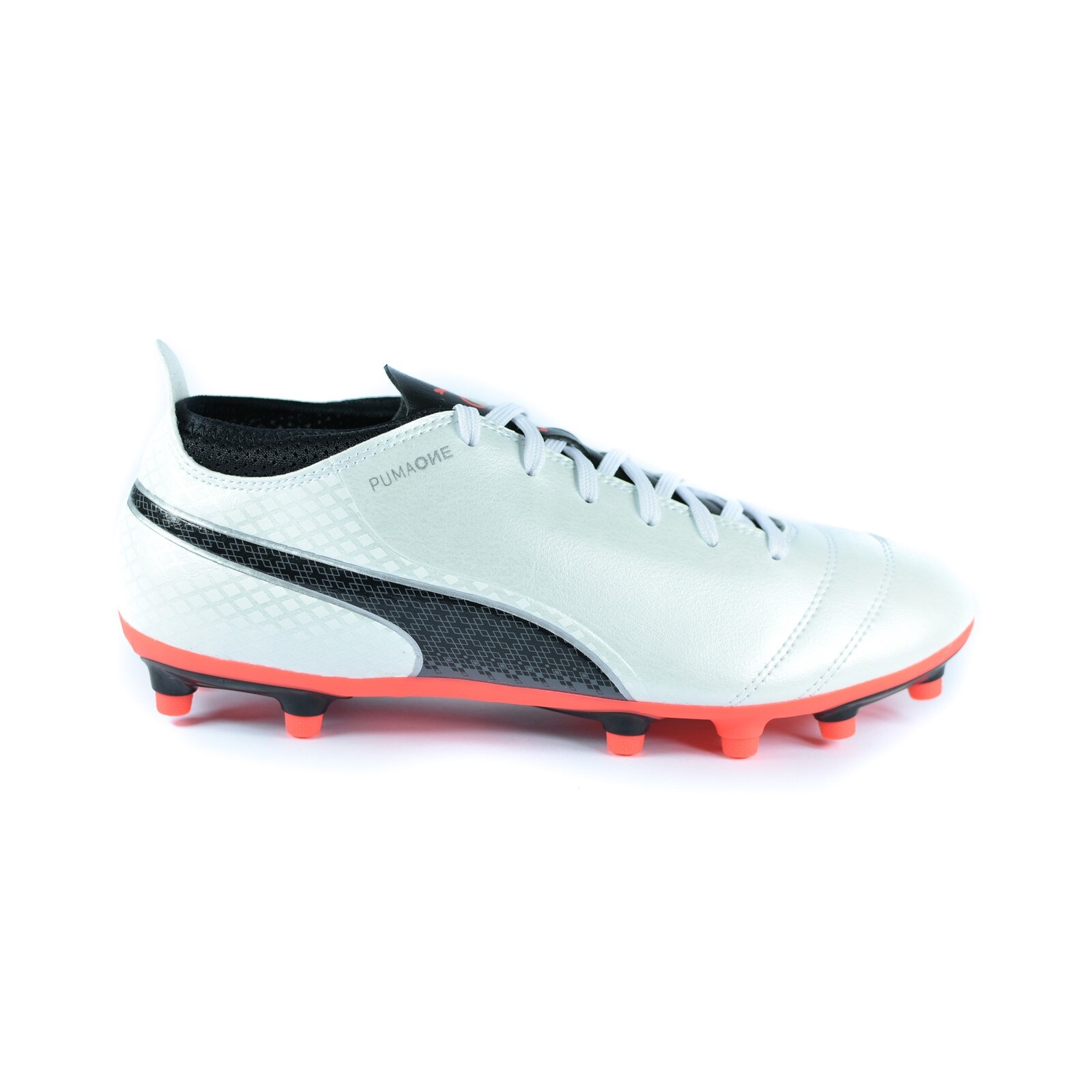 Pantofi sport PUMA ONE 17.4 FG, 10407501, alb, Alb