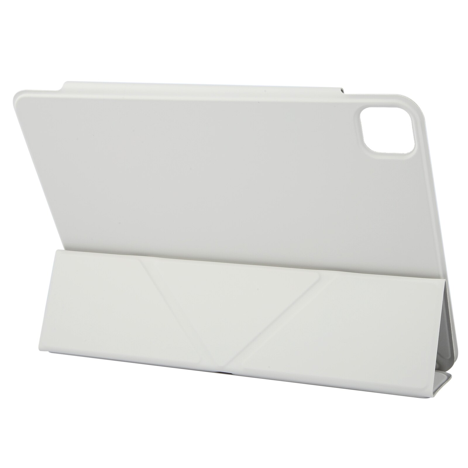 Husa tableta compatibila cu iPad Pro 11 2024, Magnetic Closure, Double-sided Clip, Gri deschis