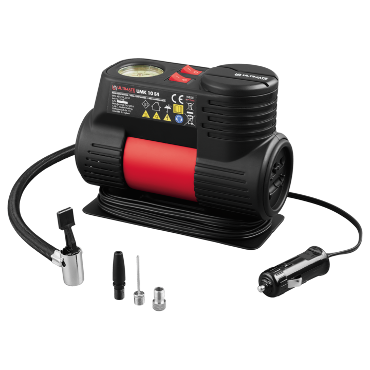 Mini kompresszor ULTIMATE SPEED UMK 10 D3 12V, max. légnyomás: 10,3 bar