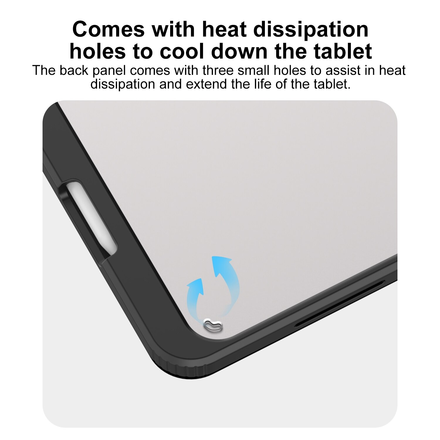 Husa tableta compatibila cu iPad Air 13, Smart, Roz