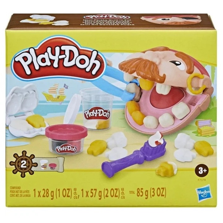 Play-Doh gyurma, mini kalóz, Drill N Fill