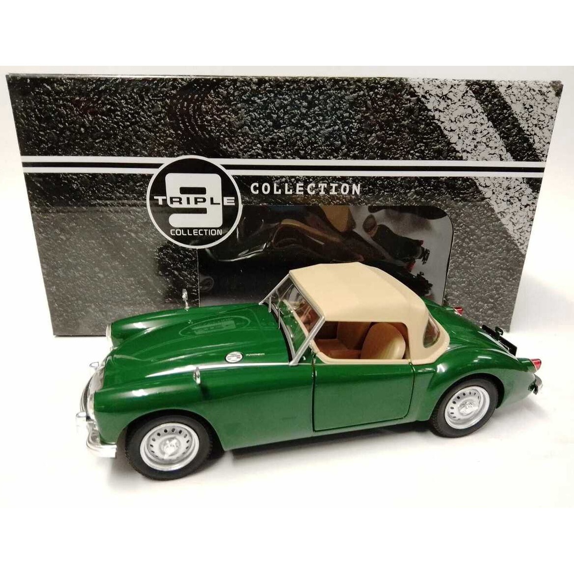 Macheta MGA MKI Twin Cam Closed 1959 - 1/18 Triple9 Collection