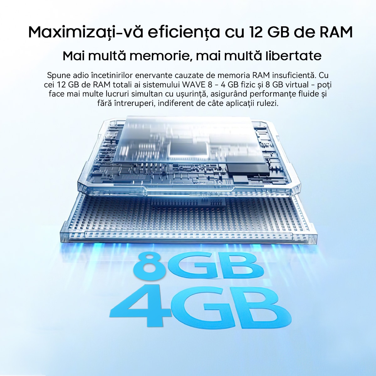 Telefon mobil Blackview WAVE 8, 4G, 6.56" HD+, 4G Octa-Core, 13MP+8MP AI Camera 5000mAh/10W Cell Phone, 12GB Ram(4GB + 8GB / 2TB), 128GB Rom, Android 15, 5000mAh, GPS/Fingerprint/Face ID, Violet