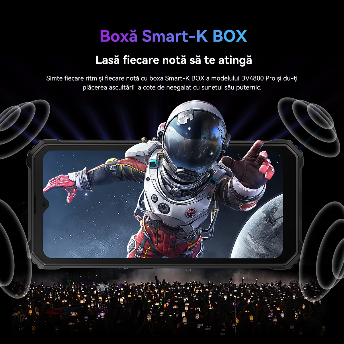 Telefon mobil Blackview Bv4800 Pro, 4G, 12GB Ram(4GB + 8GB extensibili 2To), 128GB, Dual SIM, 4 nuclee, 6.56'' HD+, Android 14, 5180mAh, Amprenta digitala/fata/NFC, Portocaliu