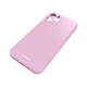 Husa din silicon pentru Apple iPhone 11 Pro Max, Husa din silicon Spacecase rezistenta la socuri, la cadere, durabila, eleganta, minimalista, finisaj interior moale, violet mat