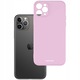 Husa din silicon pentru Apple iPhone 11 Pro Max, Husa din silicon Spacecase rezistenta la socuri, la cadere, durabila, eleganta, minimalista, finisaj interior moale, violet mat