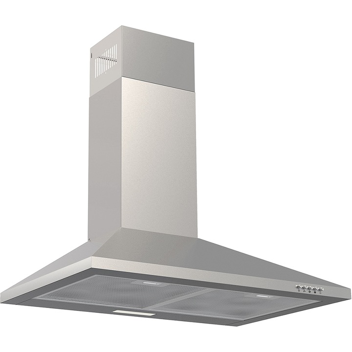 Декоративен аспиратор VORTEX VHTD601SS01S, 1 мотор, 362 m3/h, L 60 cm, Неръждаема стомана