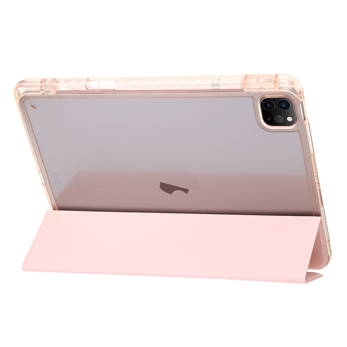 Husa tableta compatibila cu iPad Pro 11 2024, Piele, Transparenta, Galben