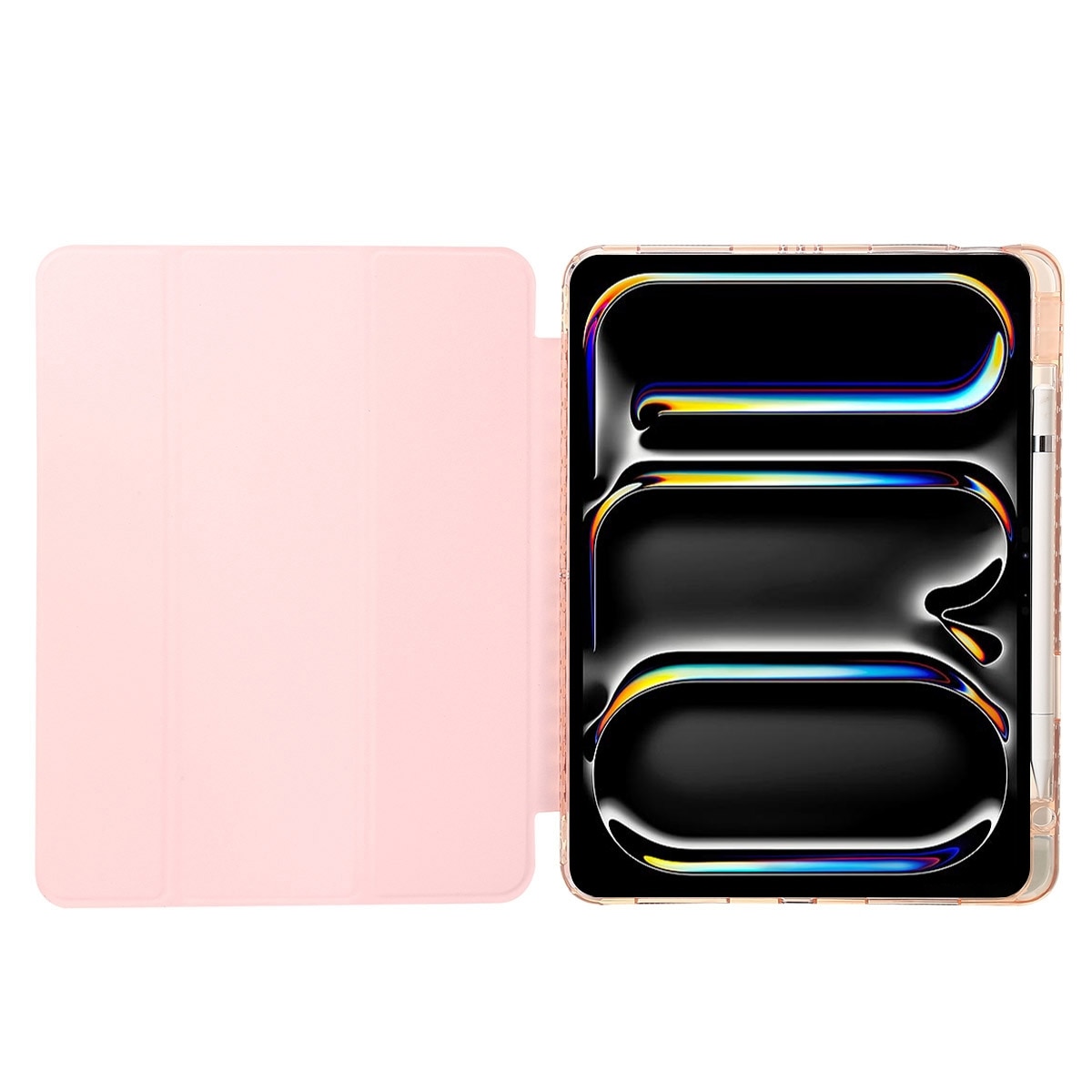 Husa tableta compatibila cu iPad Pro 11 2024, Piele, Transparenta, Galben