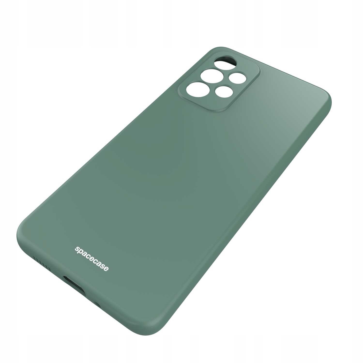 Husa din silicon pentru Samsung Galaxy A33 5G, Husa din silicon Spacecase rezistenta la socuri, la cadere, durabila, eleganta, minimalista, finisaj interior moale, verde mat