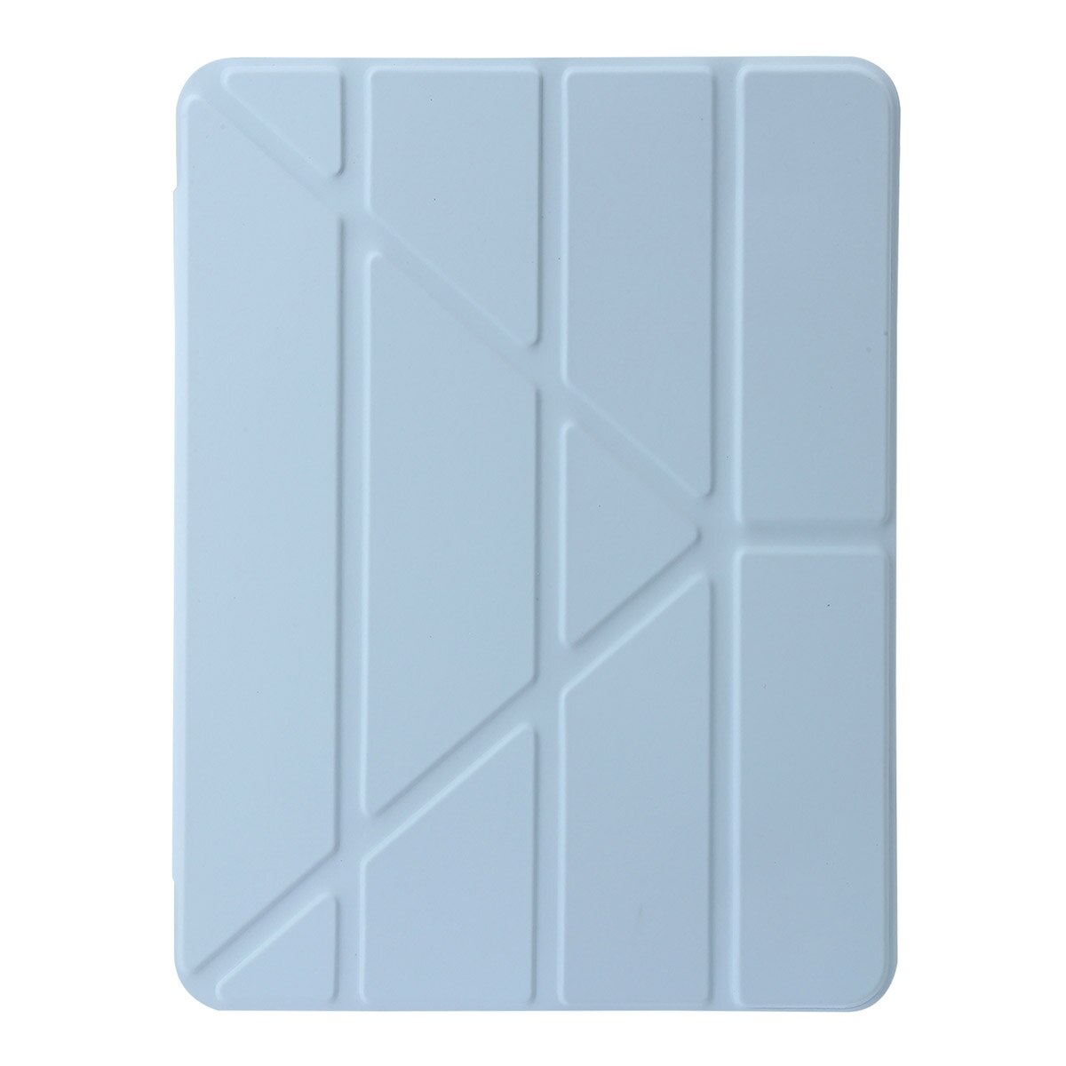 Husa tableta compatibila cu iPad Air 11, Clear plastic Deformation, Ice Blue