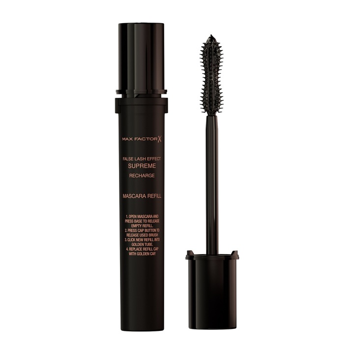 Mascara False Lash Effect Supreme, 8 ml, negru, intensificare volum randuri