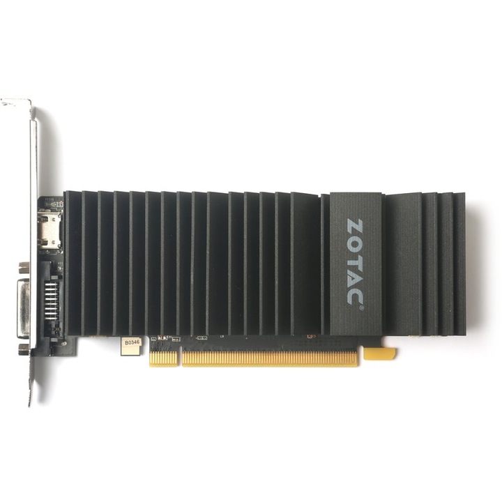 Zotac GeForce GT 1030 Zone Edition videókártya, 2GB, GDDR5, 64bit PCIe