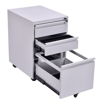 Dulap pe role tip classificator dosare suspendate, 3 sertare File LIGHT ROLLER 556x381x483 mm Dulap pe role tip classificator dosare suspendate, 3 sertare File LIGHT ROLLER 556x381x483 mm