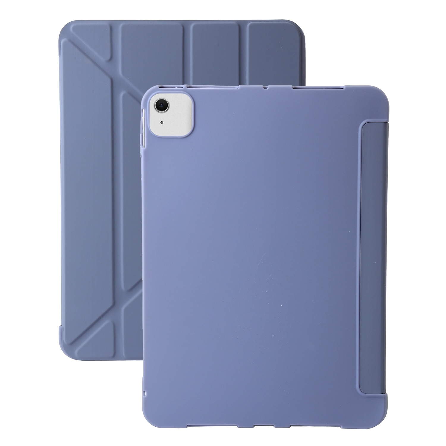 Husa tableta compatibila cu iPad Air 13, TPU Deformation, Suport reglabil, Roz